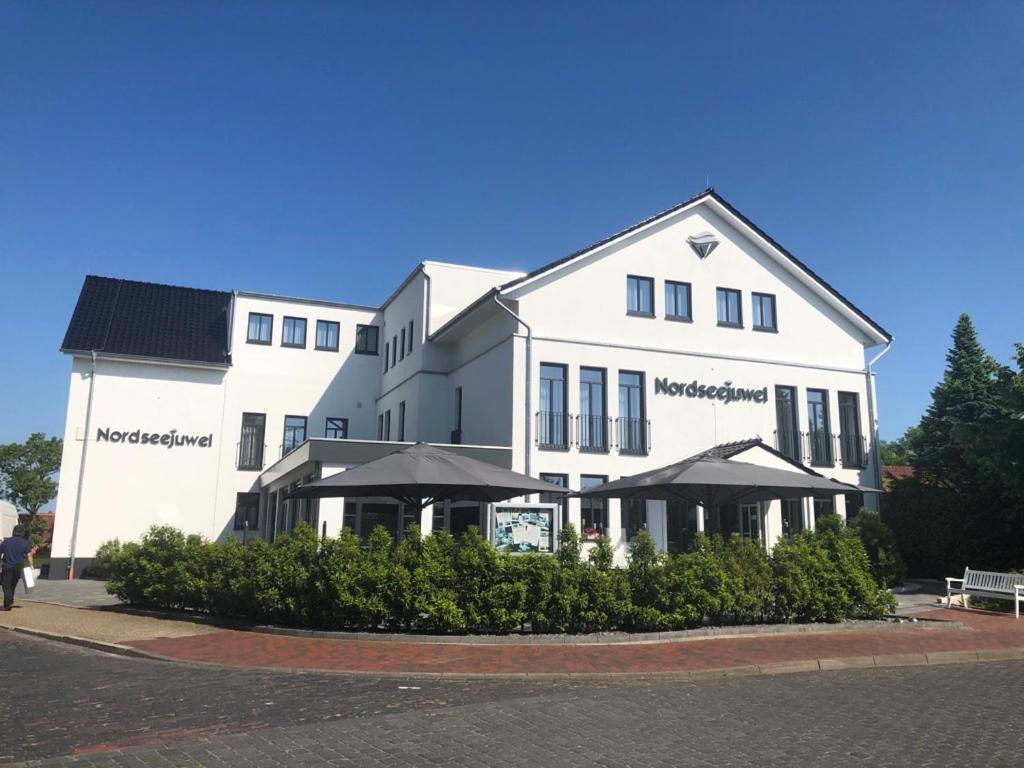 Hotel Garni Nordseejuwel 호루메르질 외부 사진